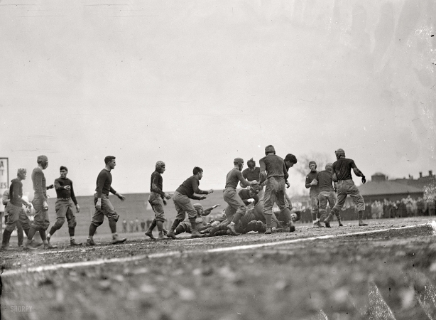 Photo showing: Game Day -- Washington, D.C. Football. University of Virginia game, 1910.