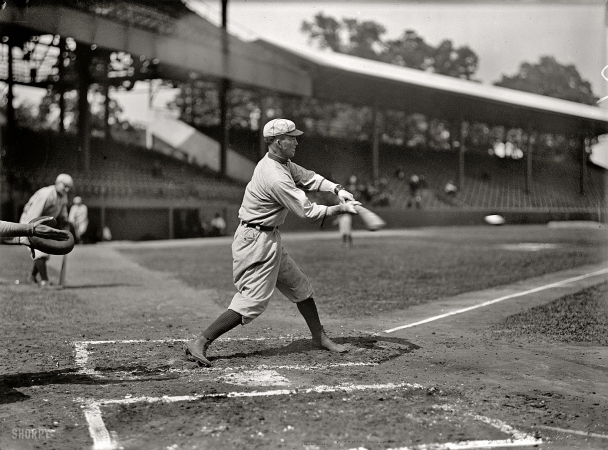 Photo showing: Frozen Summer -- Washington, D.C., in 1913. Baseball, professional. St. Louis players.