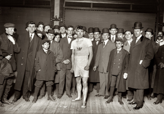 Photo showing: Runner-Up -- February 12, 1909. James Crowley, 2nd in Brooklyn Marathon.