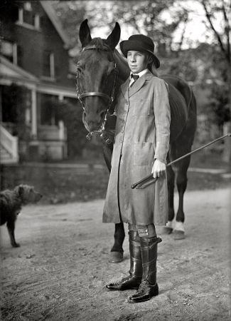 Photo showing: Louisita Wood -- Washington, D.C., 1913.