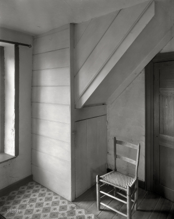 Photo showing: Quiet Corner -- Albemarle County, Virginia, 1933. Johnston's Mill house. 