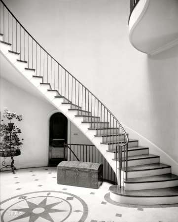 Photo showing: Going Up -- Albemarle County, Virginia 1926. Mirador, Greenwood vicinity; built 1842, renovated 1920s.