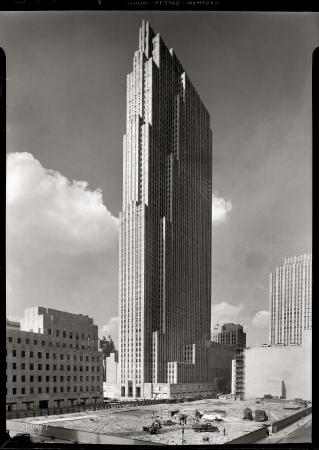 Photo showing: Rockefeller Center -- New York, September 1, 1933.