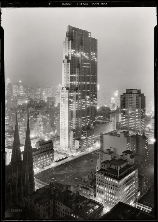 Photo showing: 30 Rock -- Rockefeller Center, New York, 1933.