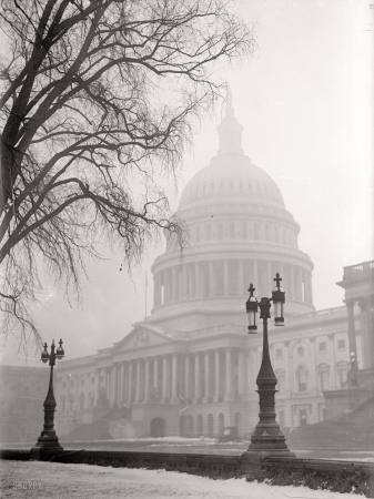Photo showing: Capitol Winter -- U.S. Capitol in the snow, Washington, D.C., 1917.