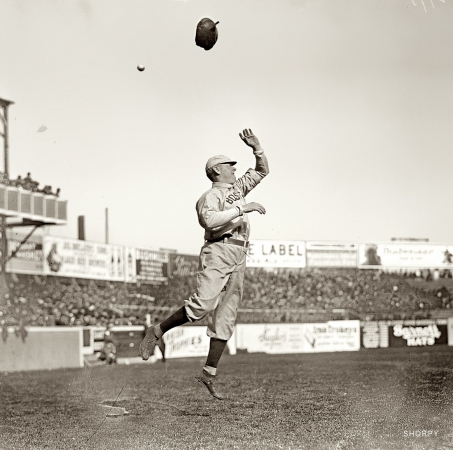 Photo showing: High Five -- April 21, 1910. Boston Nationals (Braves) manager Fred Lake.