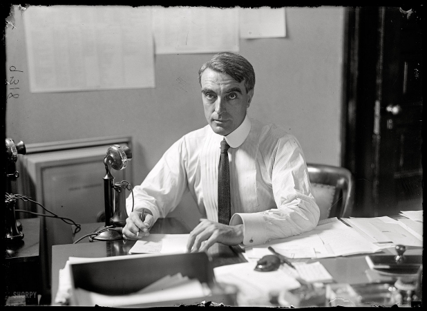 Photo showing: Man of Action -- Edgar Rickard, executive assistant, U.S. Food Administration, Washington, D.C. 1917.