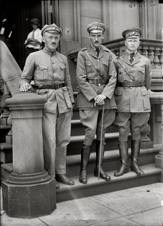 Photo showing: Czech Legion -- Washington circa 1918. At the center, Capt. Vladimir Hurban.