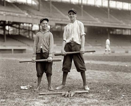 Photo showing: Bat Boys -- Washington, D.C., 1924.