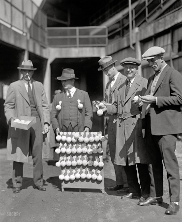 Photo showing: Have a Ball -- Mogridge, Phillips & Martina buying baseball souvenirs, Washington, D.C., October 1, 1924.