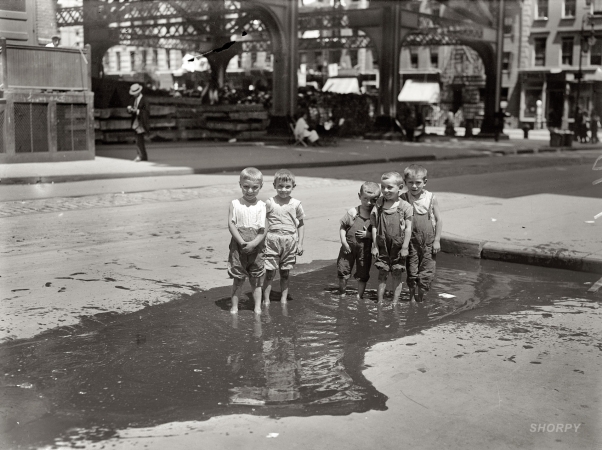 Photo showing: Down and Dirty Playground -- New York City, July 31, 1913.