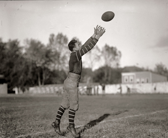 Photo showing: Captain Jack. -- Capt. Jack Hegarty, Georgetown squad, 1925.