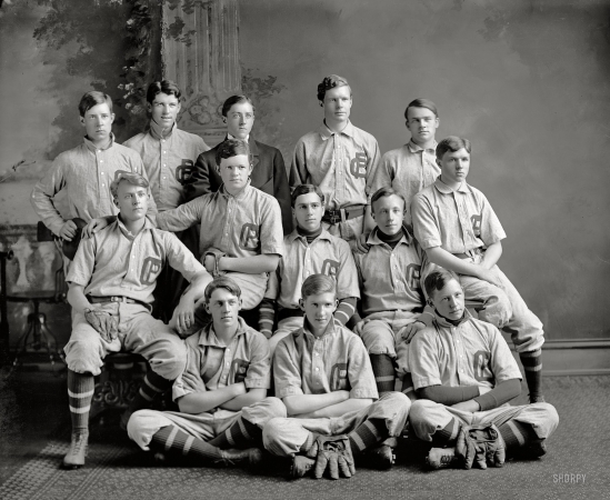 Photo showing: The Boys of Summer -- Washington, D.C., circa 1905. Georgetown Prep baseball team. 