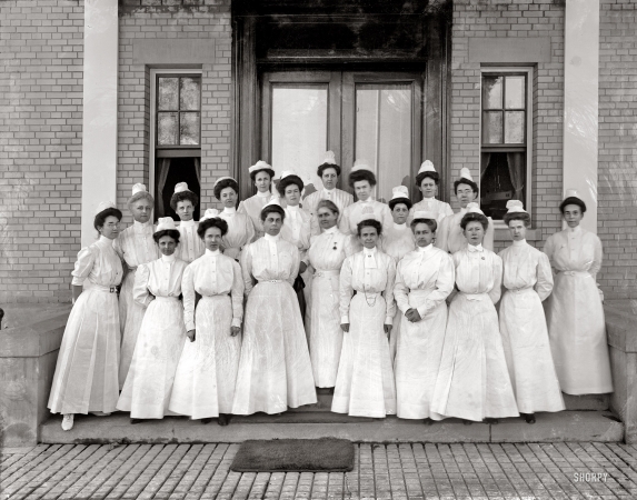 Photo showing: Navy Hospital Nurses -- Washington, D.C., circa 1912.