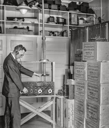 Photo showing: Roger That -- Washington, D.C., circa 1926. Lt. Edward M. Webster, Coast Guard.