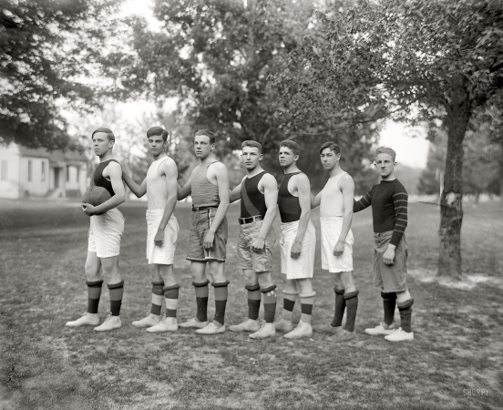 Photo showing: Charlotte Hall Basketball -- St. Mary's County, Maryland, circa 1920. Charlotte Hall Military Academy basketball.