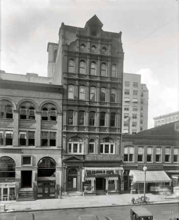 Photo showing: Yet More D.C. Stores -- Including the Washington School for Secretaries. 1400 block of F Street N.W., 1920.