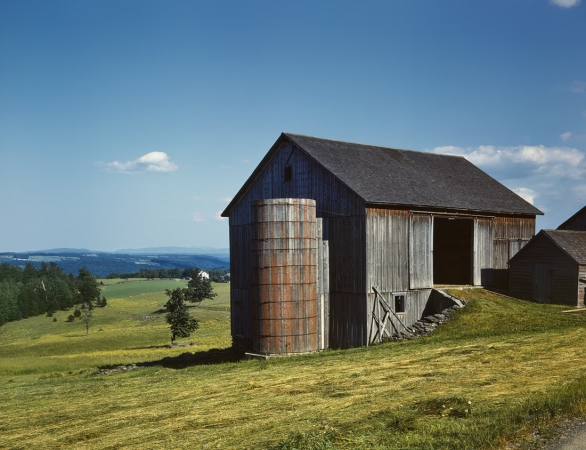 Photo showing: Catskill Farmland -- New York State, June 1943.