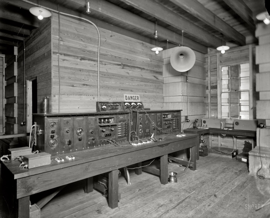 Photo showing: Dial D for Danger -- Washington, D.C., circa 1919. Chesapeake & Potomac Telephone Co. equipment.
