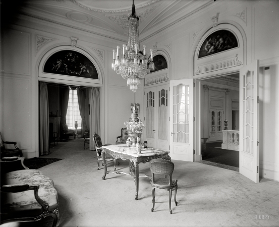Photo showing: Please Take a Seat -- Cuban Legation sitting room. The new embassy in Meridian Hill, Washington, D.C., circa 1917.