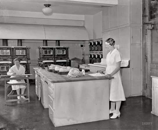 Photo showing: Testing Turkeys -- Washington, D.C. December 4, 1937. Bureau of Economics, U.S. Department of Agriculture.