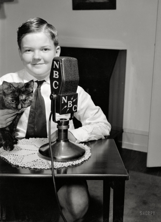 Photo showing: Broadcast Mews -- Washington, D.C., circa 1938. Patrick Brennan, son of the Minister of Ireland.