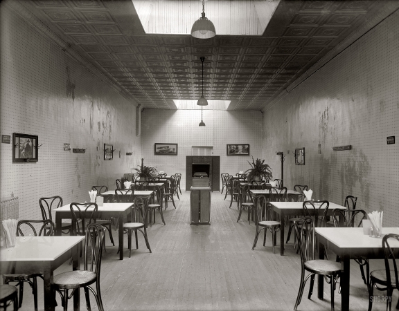 Photo showing: Naked Lunch -- Washington circa 1920. Barretta interior, 9 (maybe G) St.