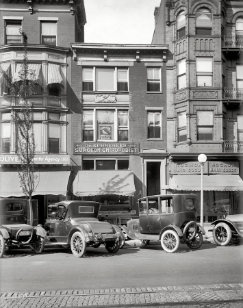 Photo showing: Dr. Kuhmerker -- Washington, D.C., in 1921. 912 14th Street.