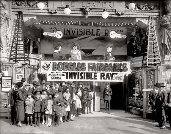 Photo showing: Kids Matinee -- Washington's Leader Theater circa 1921.