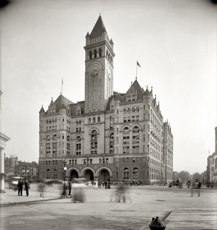 Photo showing: The Old P.O. -- Washington circa 1913. District of Columbia Mail Depot. Soon to be known as the Old Post Office.