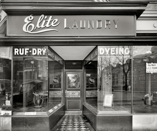 Photo showing: Ruf-Dry -- Washington, D.C., circa 1924. Palace Laundry (Elite Laundry).