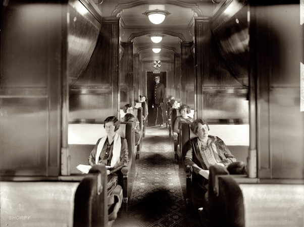 Photo showing: Ladies Car -- Washington, D.C., vicinity circa 1928. Southern Railway. Ladies' car.