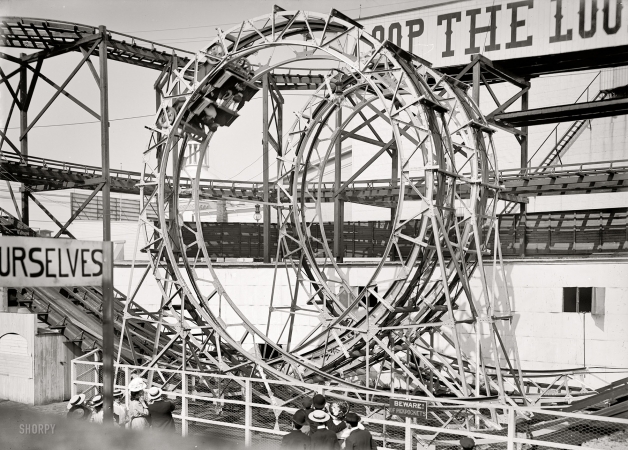 Photo showing: Loop the Loop -- Coney Island, circa 1903.