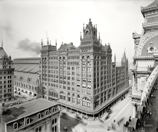 Photo showing: Broad Street Station -- Philadelphia circa 1900. 