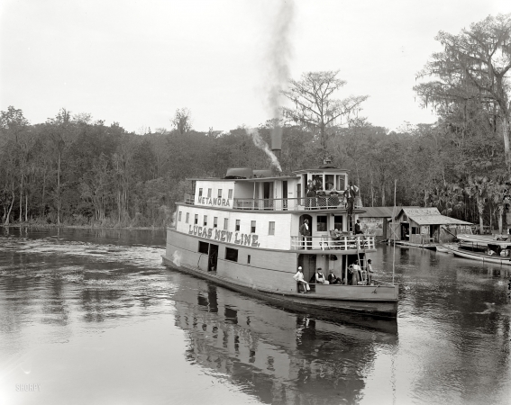 Photo showing: Silver Springs -- On Florida's Ocklawaha River circa 1902.