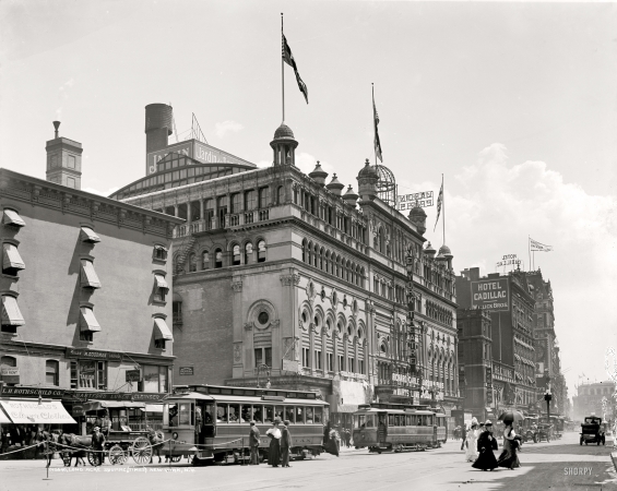 Photo showing: Long Acre Square -- Now called Times Square. 1908.