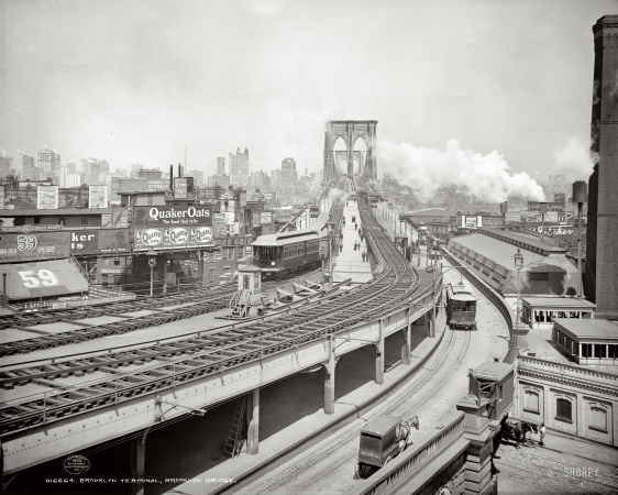Photo showing: Brooklyn Terminal -- New York circa 1903.
