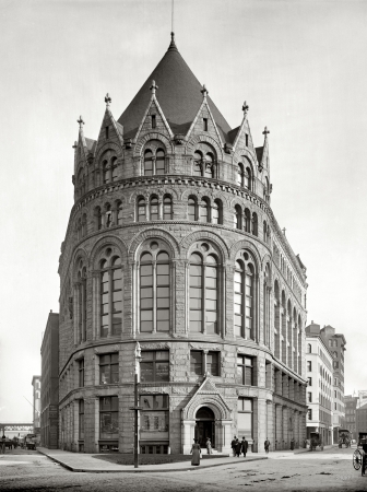 Photo showing: Castle of Commerce -- Boston, Massachusetts, circa 1905.