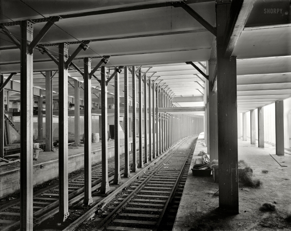 Photo showing: New York Underground: 1904 -- 14th Street subway station, construction.