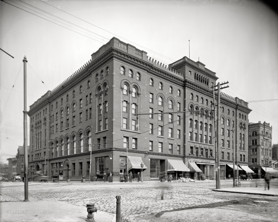 Photo showing: The Great Southern Hotel -- Columbus, Ohio, circa 1905.