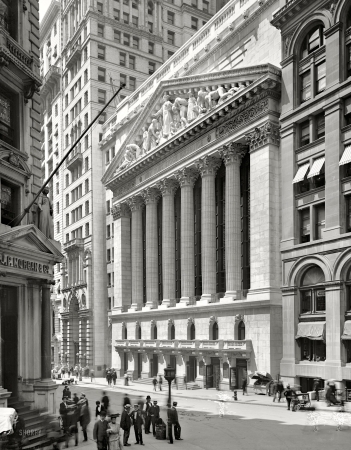 Photo showing: New York Stock Exchange: 1904 -- Wall Street, New York City.