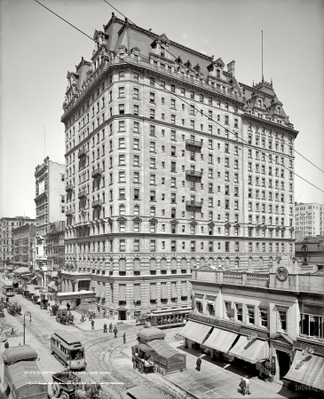 Photo showing: Hotel Manhattan -- 42nd Street, New York circa 1904.
