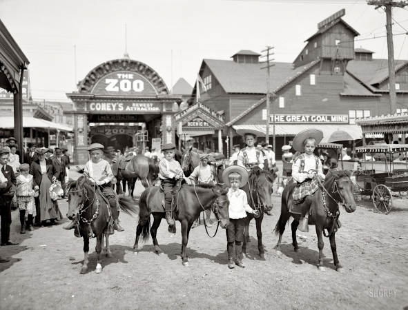Photo showing: Pony Island -- Coney Island, New York circa 1904.