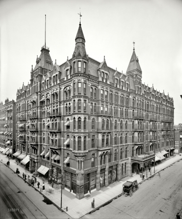Photo showing: The Ryan Hotel -- St. Paul, Minnesota, circa 1905.
