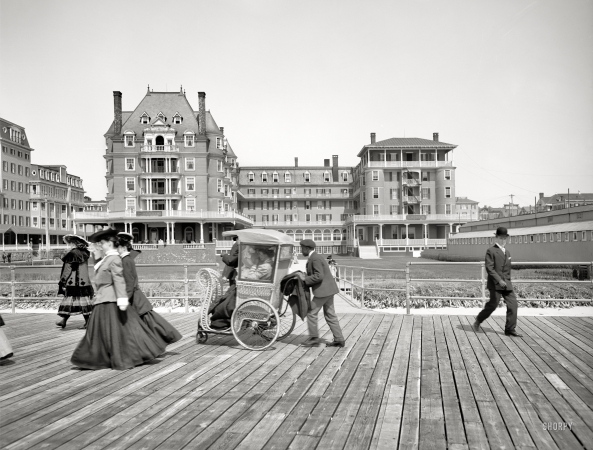 Photo showing: Dennis Hotel -- Atlantic City, New Jersey, circa 1905.