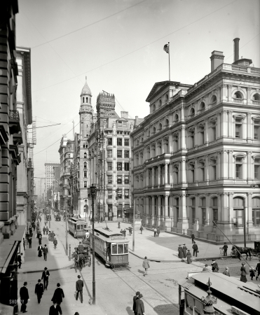 Photo showing: Philadelphia -- Chestnut Street, Philadelphia circa 1906.
