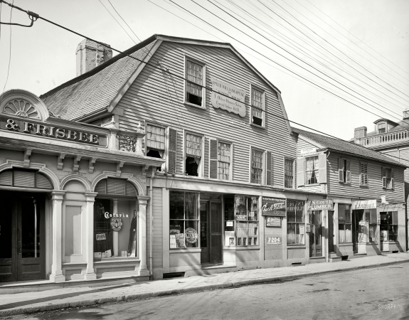 Photo showing: The Old Witch House -- Salem, Massachusetts, circa 1906.