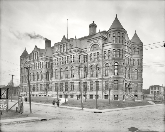 Photo showing: Kansas City Courthouse -- Kansas City, Missouri, circa 1906. Jackson County Court House.