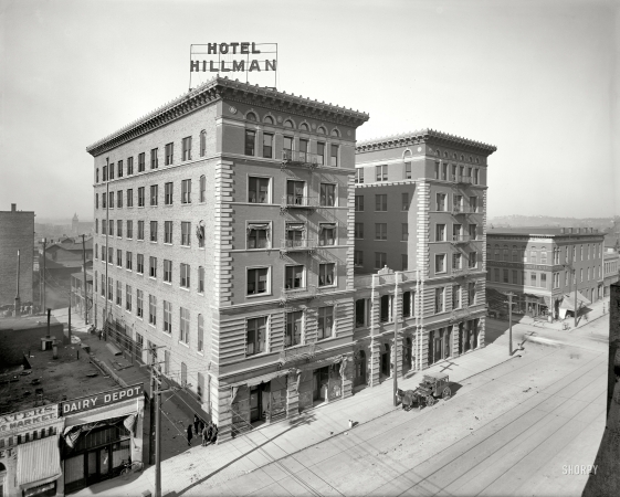 Photo showing: Hotel Hillman -- Birmingham, Alabama, circa 1906.