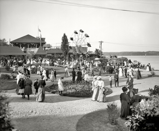 Photo showing: Kingston Point Park -- New York, circa 1906.